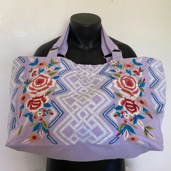 Kyla Seo Boho Floral Tote - Picture 2 of 9